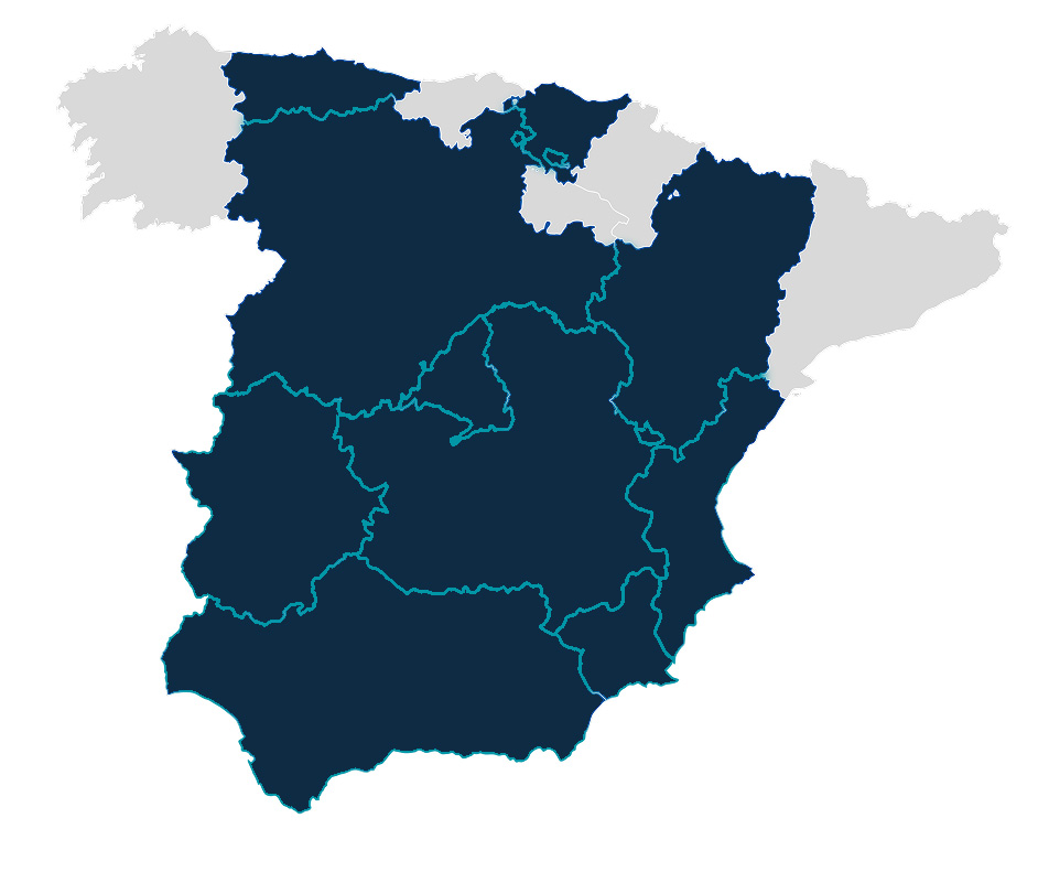 Mapa Regiones Afc